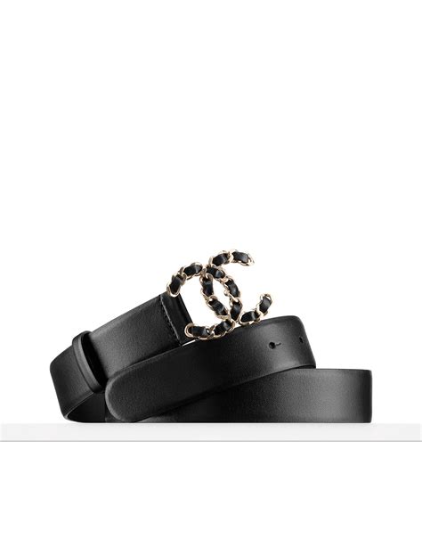 chanel leather belts|chanel belts official website.